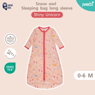 New Collection!! SNOW OWL Sleeping Bag ถุงนอนนุ่มๆ สำหรับเด็ก 0-6 M - Shiny Unicorn